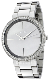 DKNY Crystal Srebrny/Stal Ø43 mm NY8004