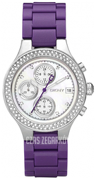 DKNY Chronograph Biały/Plastik NY8101