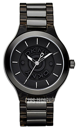 DKNY Plastic Czarny/Stal Ø46 mm NY8169