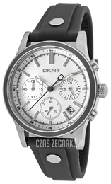 DKNY Chronograph Biały/Guma Ø38 mm NY8175