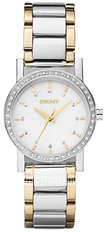 DKNY Biały/Stal Ø31 mm NY8193