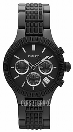 DKNY Chronograph Czarny/Stal Ø42 mm NY8316