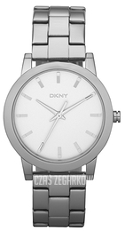DKNY Glitz Biały/Stal Ø39 mm NY8317
