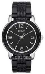 DKNY Glitz Czarny/Plastik Ø40 mm NY8424