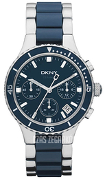 DKNY Niebieski/Stal Ø41 mm NY8522