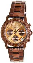 DKNY Chronograph Brązowy/Stal Ø38 mm NY8539