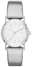 DKNY Srebrny/Skóra Ø30 mm NY8857