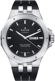 Edox Delfin Czarny/Guma Ø43 mm 88005-3CA-NIN