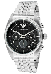 Emporio Armani Classic Czarny/Stal Ø42.5 mm AR0373