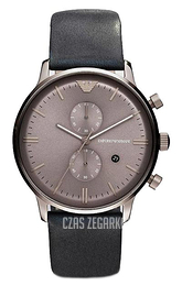 Emporio Armani Classic Szary/Skóra Ø43 mm AR0388