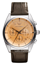Emporio Armani Classic Beżowy/Skóra Ø42 mm AR0395
