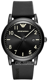 Emporio Armani Czarny/Guma Ø43 mm AR11071