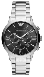 Emporio Armani Giovanni Czarny/Stal Ø44 mm AR11208