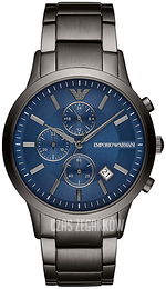 Emporio Armani Renato Niebieski/Stal Ø43 mm AR11215