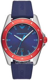 Emporio Armani Sigma Niebieski/Guma Ø44 mm AR11217