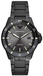 Emporio Armani Diver Szary/Stal Ø42 mm AR11398