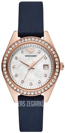 Emporio Armani Leo Biały/Tkanina Ø36 mm AR11448