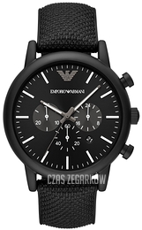Emporio Armani Luigi Chrono Czarny/Tkanina Ø46 mm AR11450