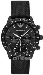 Emporio Armani Mario Chrono Czarny/Tkanina Ø43 mm AR11453