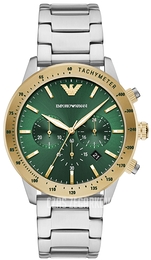 Emporio Armani Mario Chrono Zielony/Stal Ø43 mm AR11454