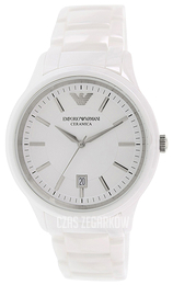 Emporio Armani Classic Biały/Czeramiczna Ø44 mm AR1476