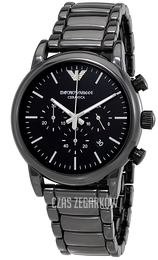 Emporio Armani Dress Czarny/Czeramiczna Ø43 mm AR1507