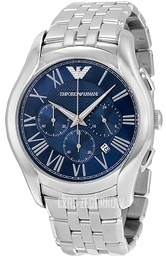 Emporio Armani Dress Niebieski/Stal Ø45 mm AR1787