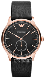 Emporio Armani Classic Srebrny/Skóra Ø39 mm AR1798
