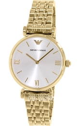 Emporio Armani Classic Srebrny/Stal w odcieniu złota Ø32 mm AR1877