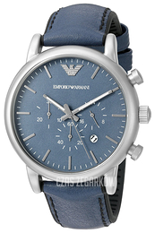 Emporio Armani Dress Niebieski/Guma Ø46 mm AR1969