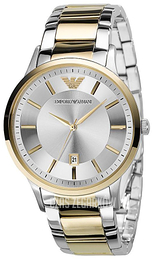 Emporio Armani Srebrny/Stal w odcieniu złota Ø43 mm AR2449