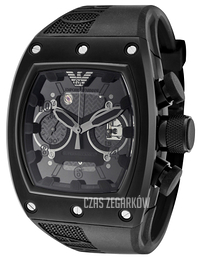Emporio Armani Meccanico Czarny/Guma AR4901
