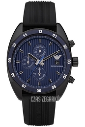 Emporio Armani Sportivo Niebieski/Guma Ø42 mm AR5930