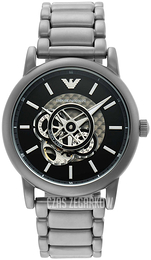 Emporio Armani Luigi Czarny/Stal Ø43 mm AR60021