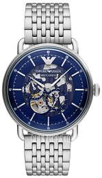 Emporio Armani Aviator Niebieski/Stal Ø43 mm AR60024