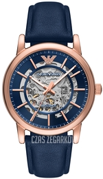 Emporio Armani Luigi Meccanico Niebieski/Tkanina Ø43 mm AR60050