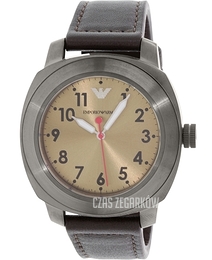 Emporio Armani Sportivo Beżowy/Skóra Ø46 mm AR6058