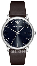 Emporio Armani Dress Czarny/Skóra Ø43 mm AR80008