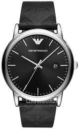 Emporio Armani Dress Czarny/Skóra Ø43 mm AR80012