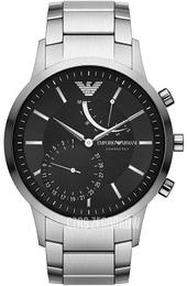 Emporio Armani Connected Czarny/Stal Ø44 mm ART3037