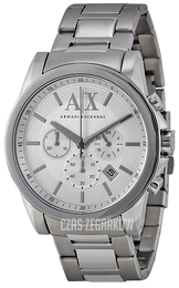 Emporio Armani Exchange Smart Srebrny/Stal Ø46 mm AX2058