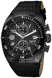 Esprit Collection Czarny/Skóra Ø44 mm EL900231005