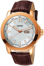Esprit Srebrny/Skóra Ø44 mm ES101851003
