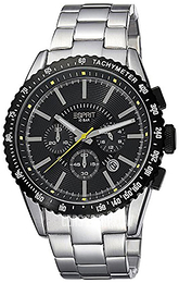 Esprit Sport Czarny/Stal Ø44 mm ES104031006