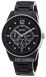 Esprit Czarny/Stal Ø43 mm ES105102001