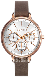 Esprit Sport Srebrny/Skóra Ø36 mm ES108152005