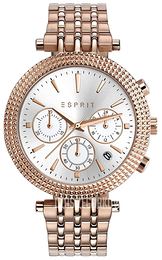 Esprit Sport Srebrny/Stal w kolorze różowego złota Ø38 mm ES108742002