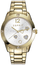 Esprit Dress Srebrny/Stal w odcieniu złota Ø36 mm ES108872002