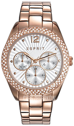Esprit Sport Srebrny/Stal w kolorze różowego złota Ø36 mm ES108952003