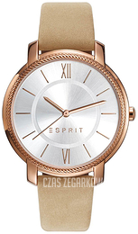 Esprit Dress Srebrny/Skóra Ø36 mm ES109532002